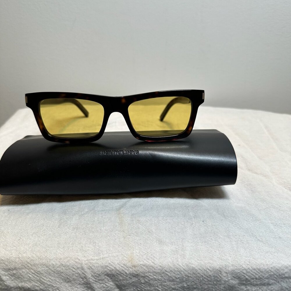 Saint Laurent Brown Tortoise SL461 Betty Sunglasses